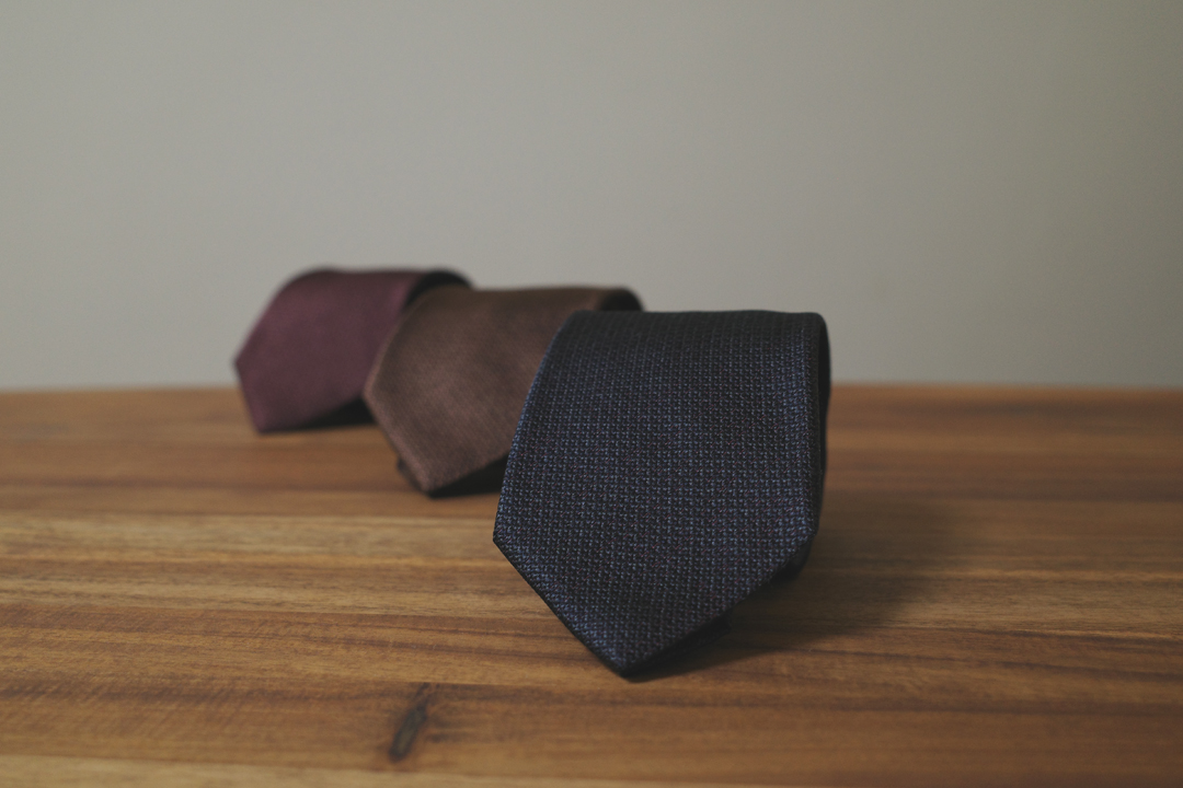 メランジマイクロネクタイ