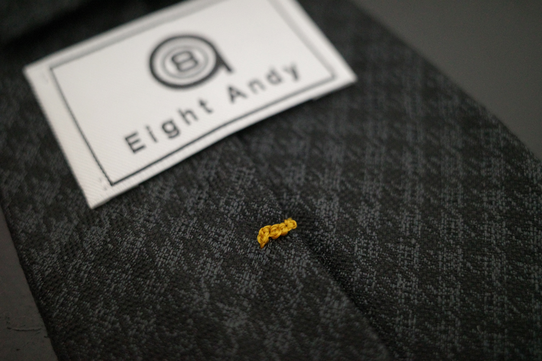 モードなギンガムチェックネクタイ8