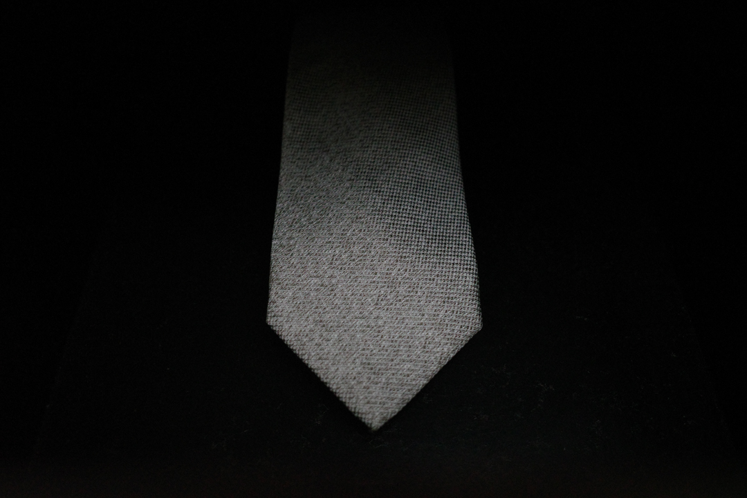 矢羽根メランジネクタイ5