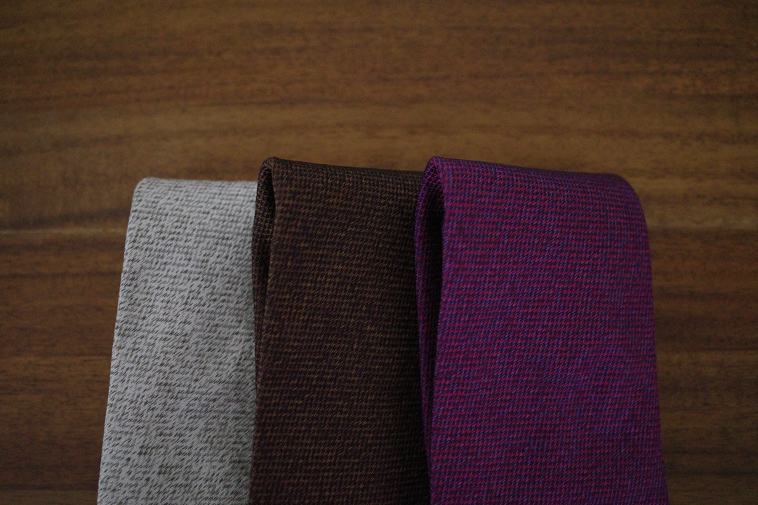 矢羽根メランジネクタイ6