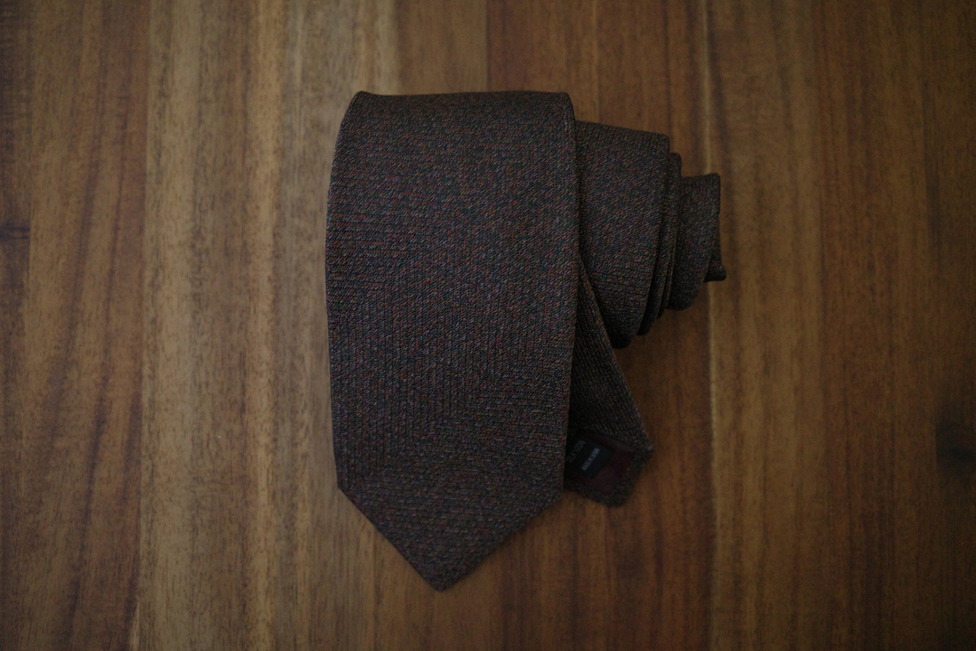 ツイードなシルクネクタイ2