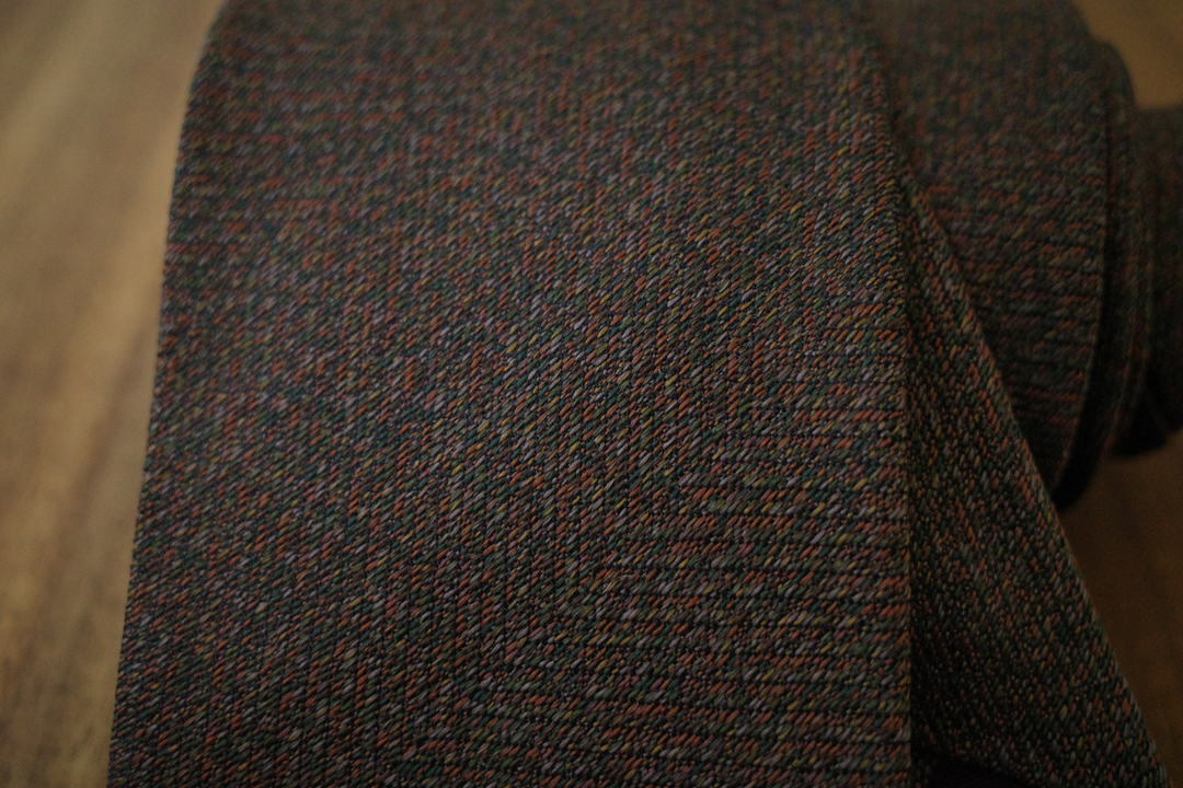 ツイードなシルクネクタイ5